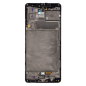 Ecran LCD + Vitre Tactile + Châssis noir Samsung A42 4G/5G