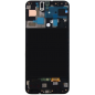 Ecran LCD + Vitre Tactile + Châssis noir Samsung A50