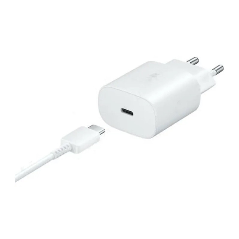 Chargeur Complet Samsung Travel Adapter 25W USB Type-C à Type C + Cable