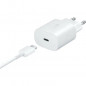 Chargeur Complet Samsung Travel Adapter 25W USB Type-C à Type C + Cable Chargeur Complet Samsung Travel Adapter 25W USB Type-C à Type C + Cable