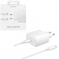 Chargeur Complet Samsung Travel Adapter 25W USB Type-C à Type C + Cable Chargeur Complet Samsung Travel Adapter 25W USB Type-C à Type C + Cable