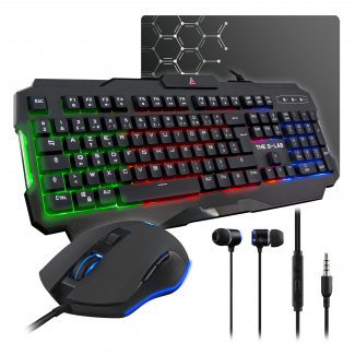 PACK CLAVIER/SOURIS THE G-LAB COMBO HELIUM