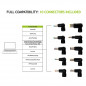 Chargeur adaptable PC Portable 95W Chargeur adaptable PC Portable 95W