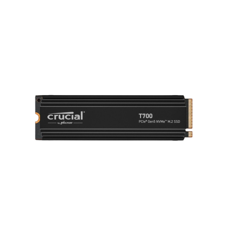 DISQUE SSD NVMe Crucial T700 PCIe 5.0 x 4 avec dissipateur thermique