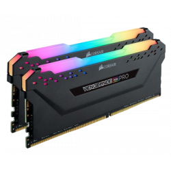 Barrette de RAM DDR4 3600MHz Corsair Vengeance RGB Pro 32Go (2x16Go)