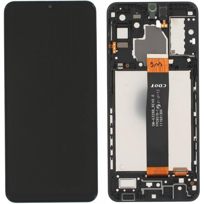 SERVICE PACK - ECRAN SAMSUNG GALAXY A32 5G A326B - GH82-25122A NOIR