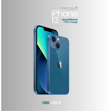 Reconditionné - iPhone 13 128Go Bleu