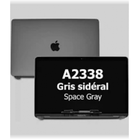 Bloc écran complet OEM PIEC MacBook Pro a2338 gris