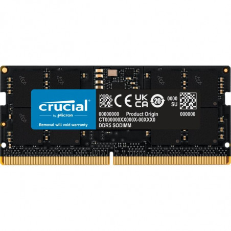 Barette Mémoire 16Go Crucial SO 5600 CT16G56C46S5