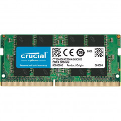 Barette Mémoire RAM 8Go So-Dimm 3200 Crucial