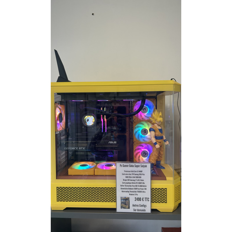 PC Gamer Goku Super Saiyan