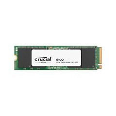 Disque SSD M.2 480Go Crucial E100 NVMe PCIe 4.0 x 4