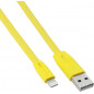 Câble Lightning silicone plat 1m Remax RC-001i
